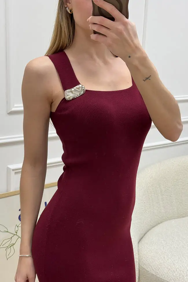 Maxi Strappy Knit Dress