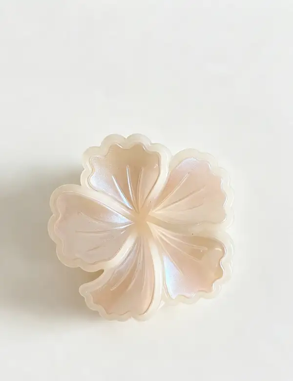 Iridescent Flower Star Hair Hair Claw Clip