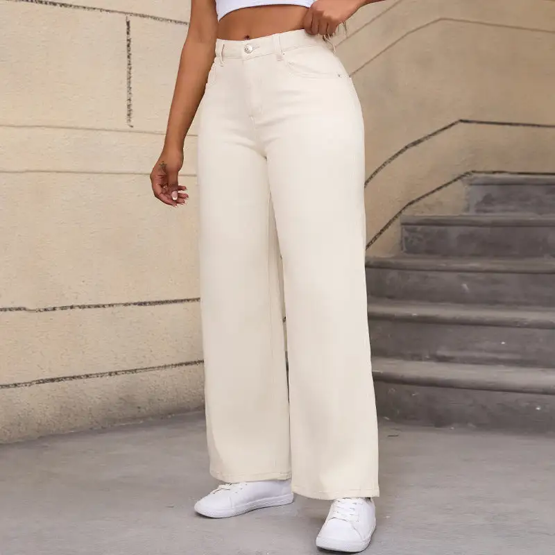 Fitted Straight Leg Jeans