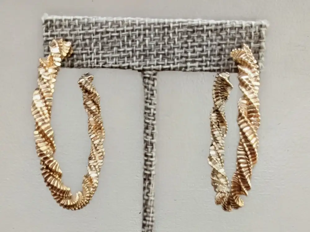 Modern Hoop Earrings