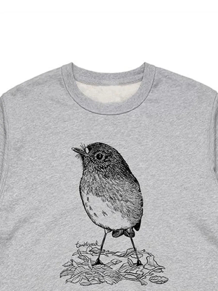 A versatile sports shirt featuring simple bird and animal patterns