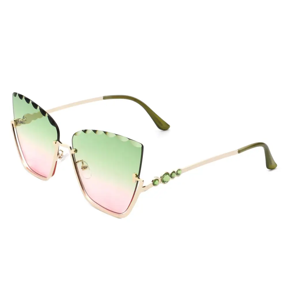 Cat Eye Square Frame Sunglasses