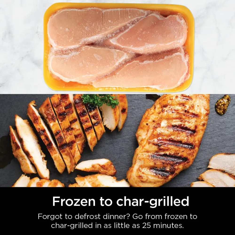 Ninja EG201 Foodi 6-in-1 Indoor Grill with Air Fry