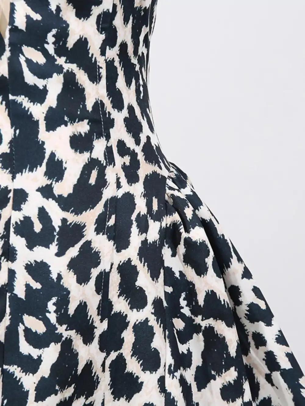 Animal Print Mini Dress