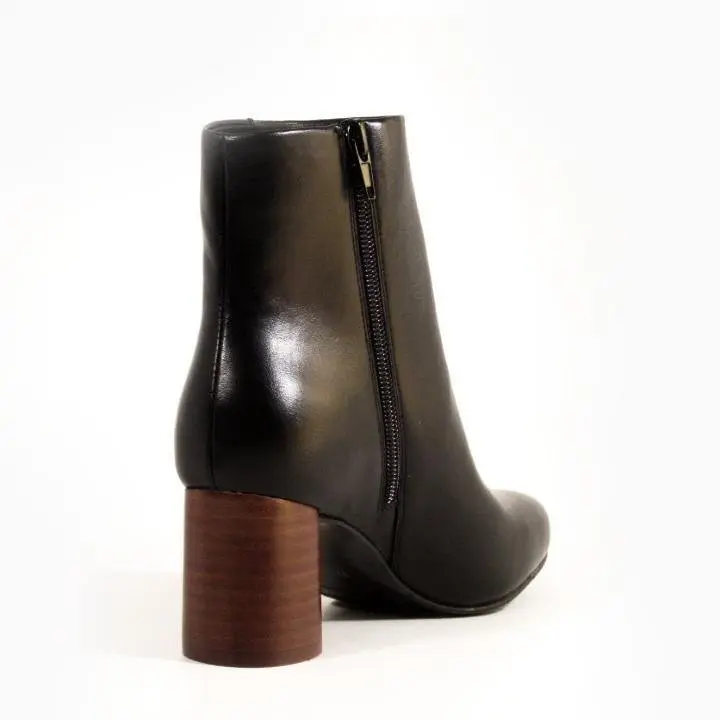 Block Heel Ankle Boots