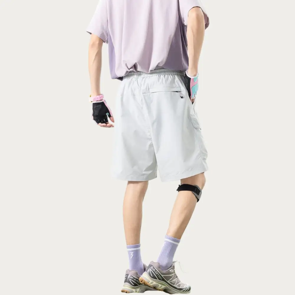 Tailored Drawstring Pocketed Lightweight Men's Athletic Shorts