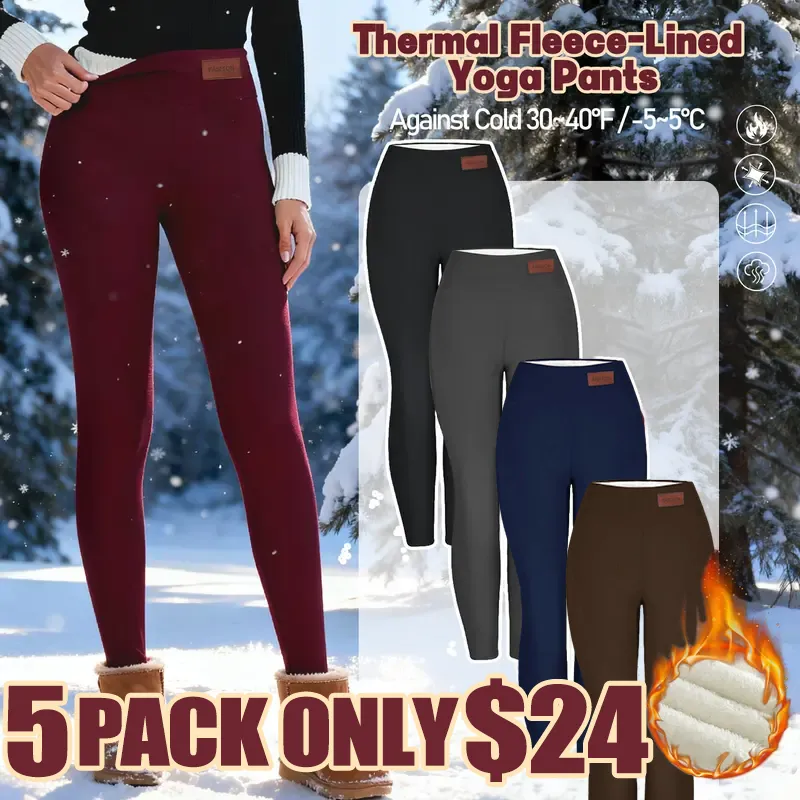 Women's Ultra-Warm Fleece-Lined Winter Leggings