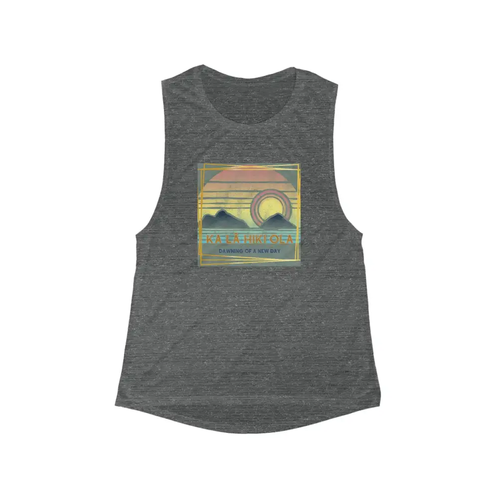 Uplift Graphic Muscle Tank