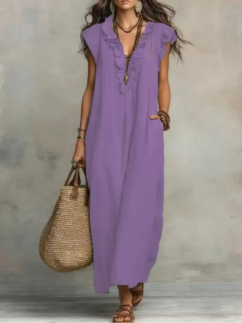 Bohemian maxi dress