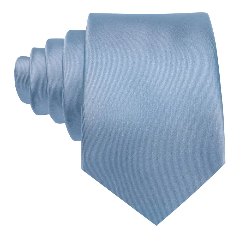 Elegant Solid Necktie Set