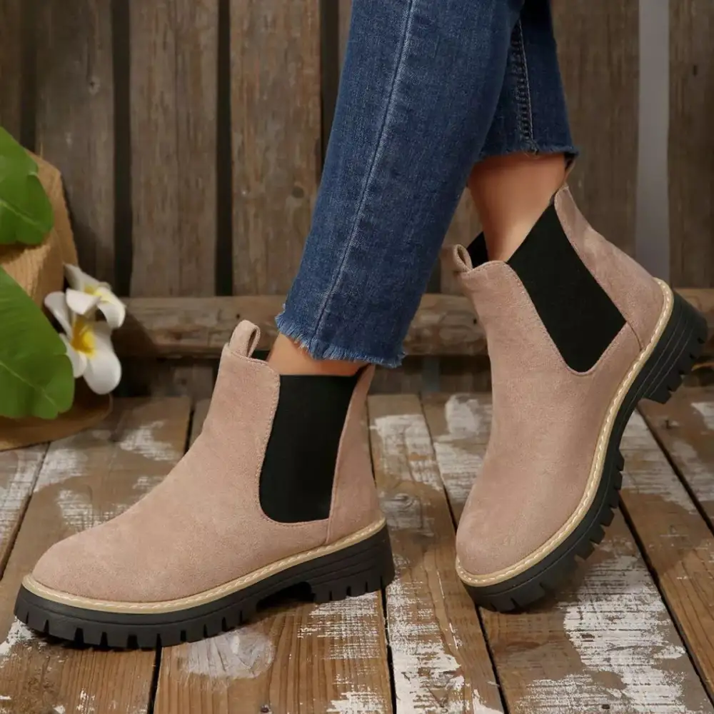 Minimal Casual Riding Boots