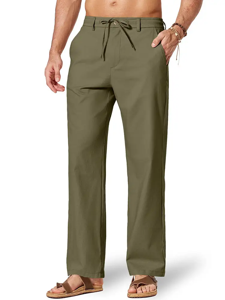Daily Relaxed Drawstring Waist Pants