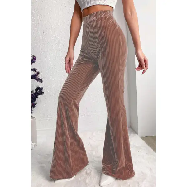 High Waist Bootcut Pants