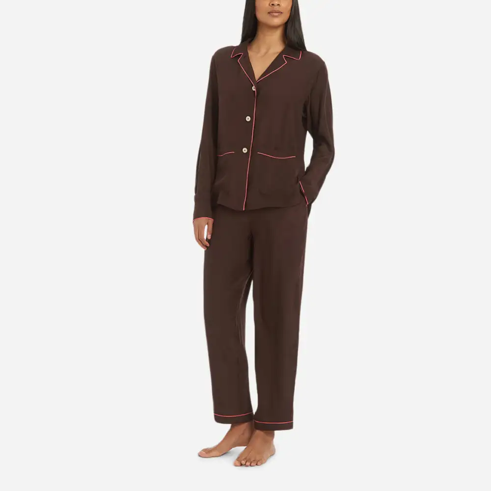 Washable Silk Long PJ Set