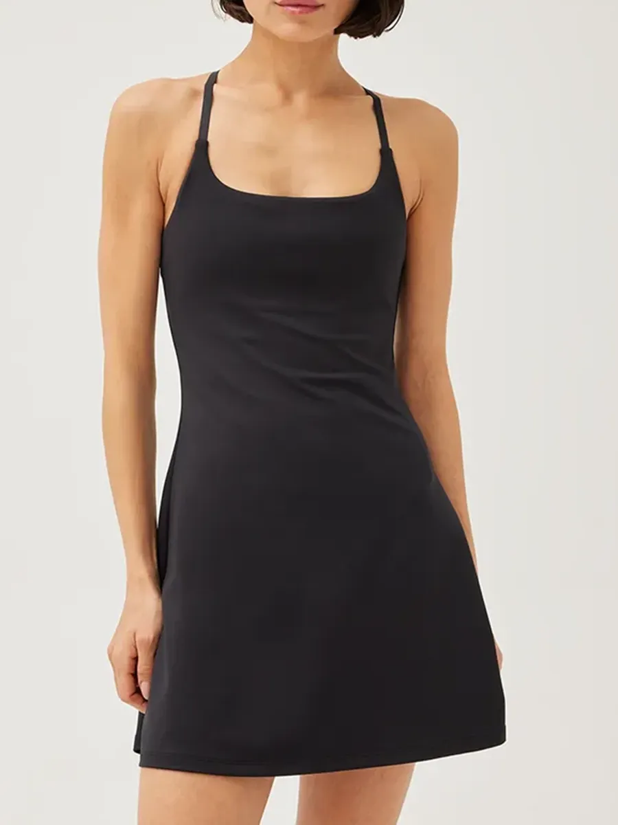 Sporty Sleeveless Dress