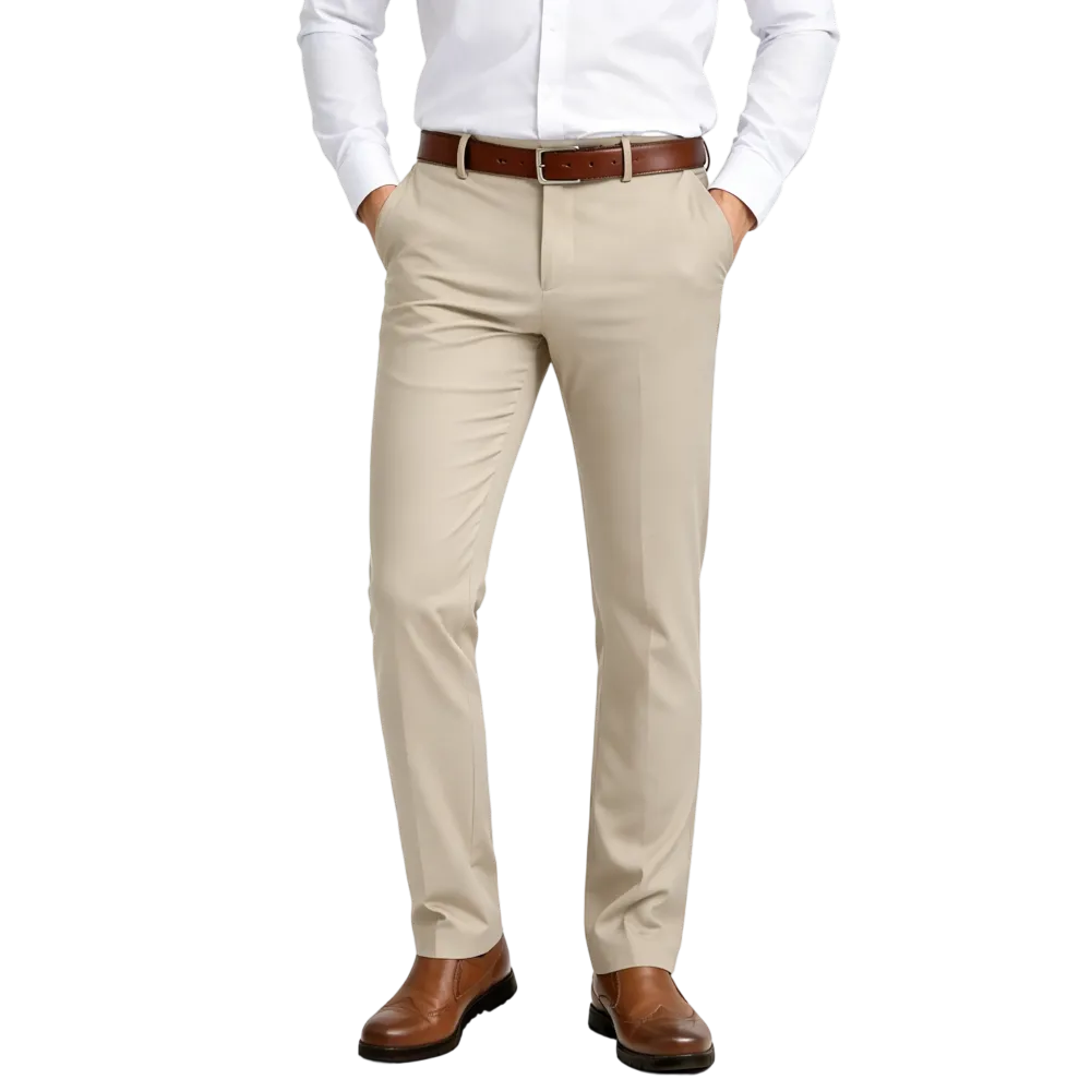 🔥 Men's Flex Stretch Slim Fit Pants | Casual Dress Pants (As low as $1.50 each!)