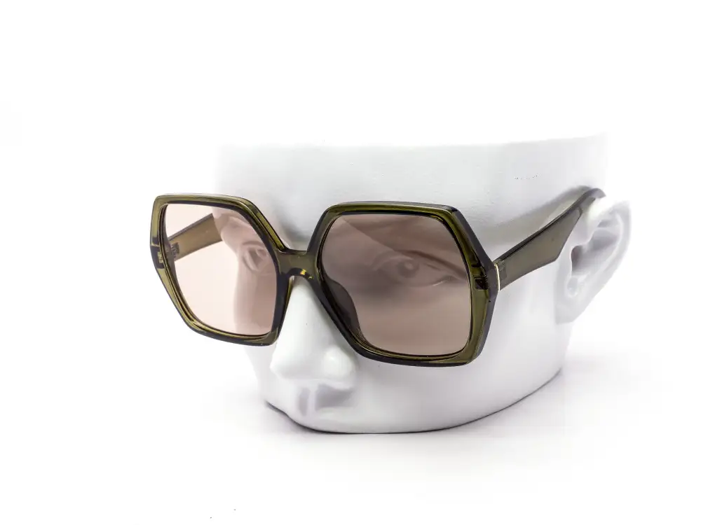 12-Pack Oversized Hexagon Assorted Sunglasses