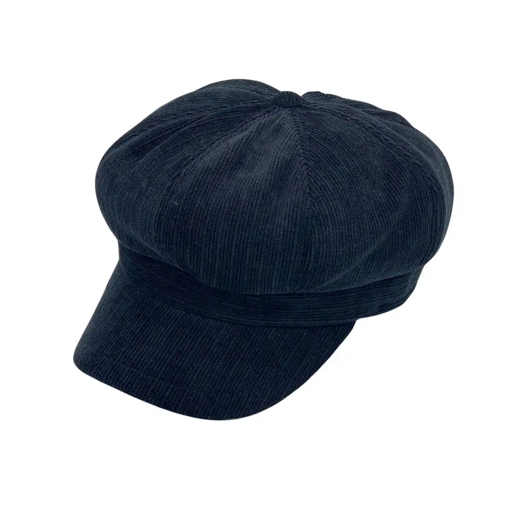 Corduroy Beret Newsboy Cap