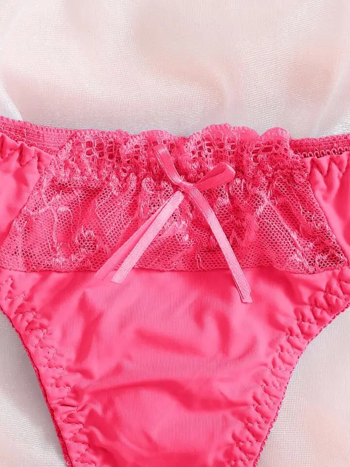 Push-Up Lace Bra And Panty Set