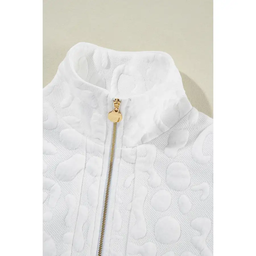 Half Zip Short Sleeve Top and Shorts Set