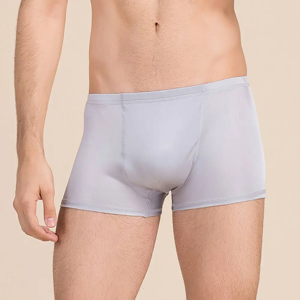 Stretch Silk Knit Boxer Briefs
