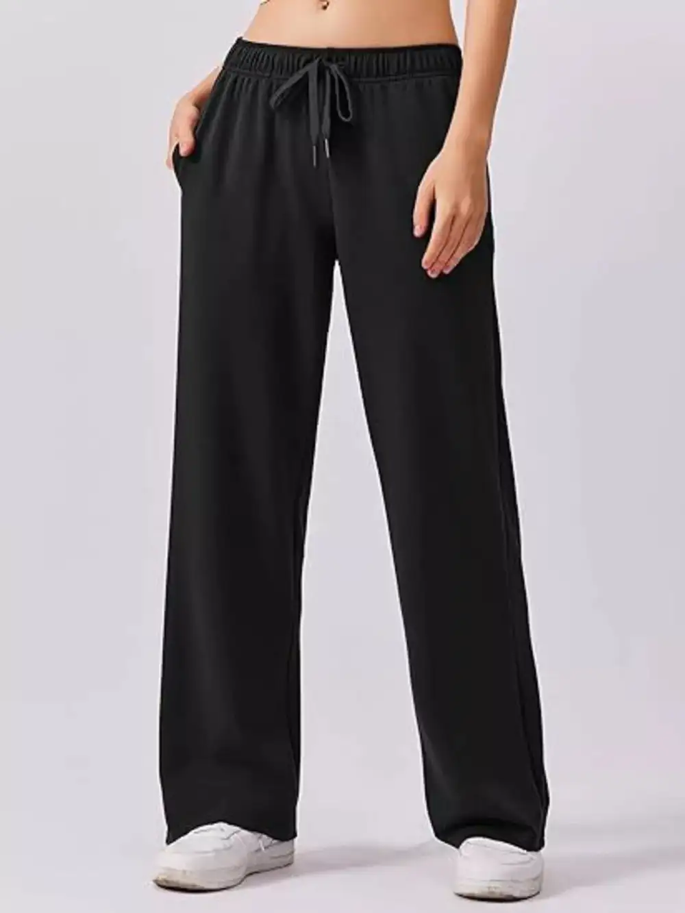 Relaxed Fit Quarter Zip Top and Pants Set