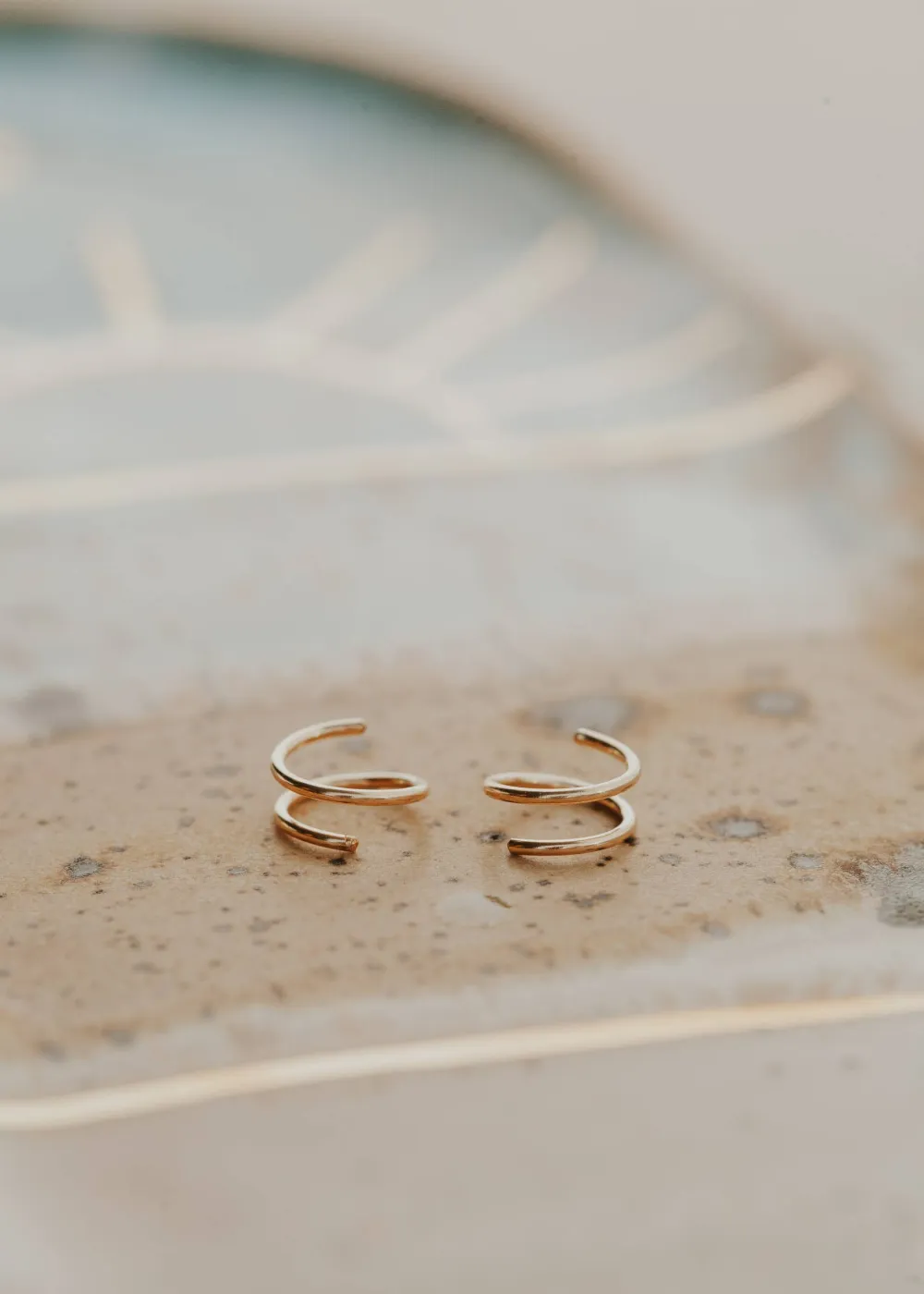 Twist Illusion Hoop Earrings