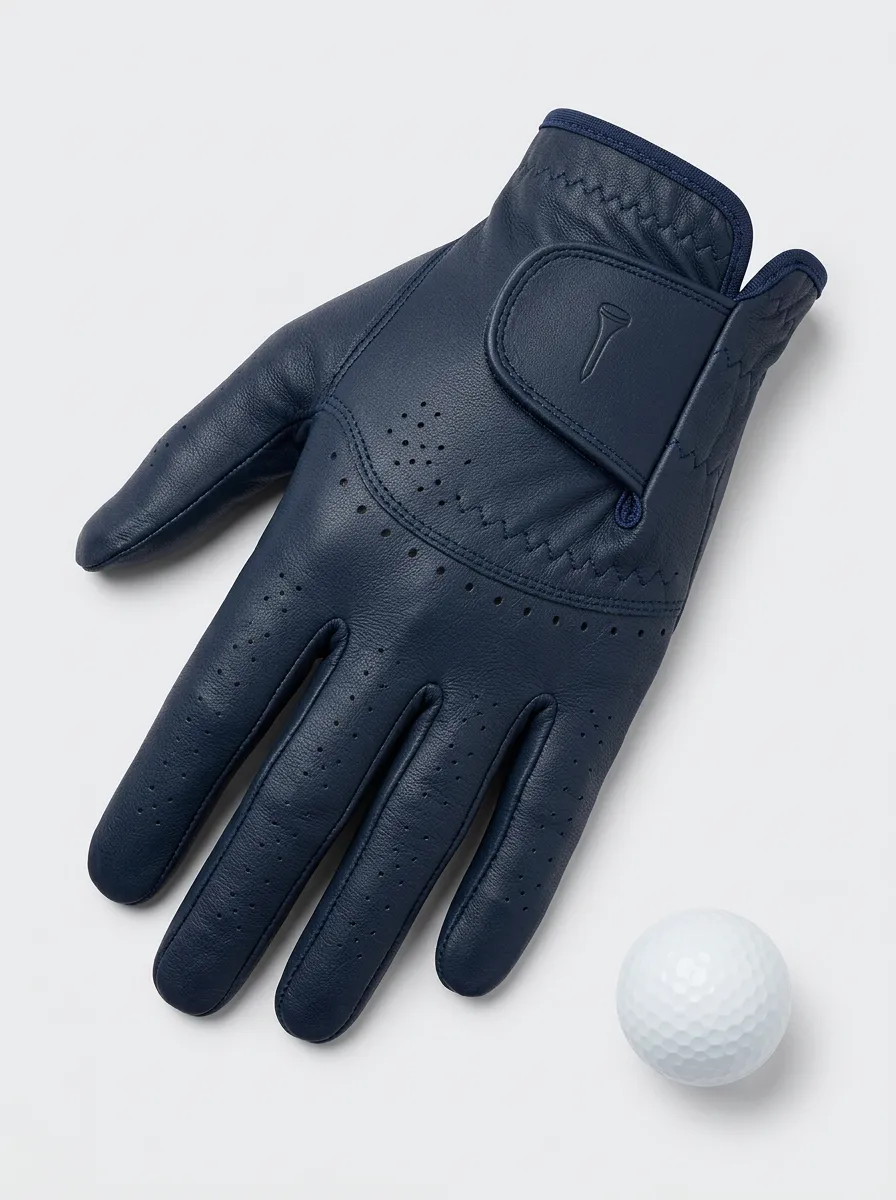 Sport Embossed Leather Golf Glove
