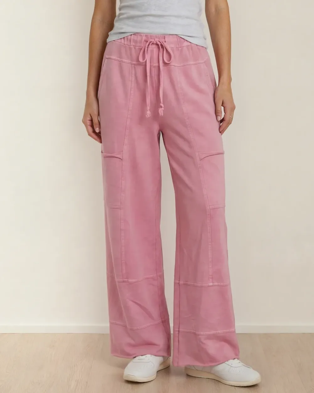 Wide Leg Cargo Pants