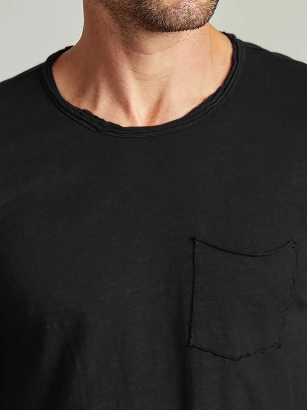 Men's Cotton Basic Short Sleeve T-Shirt
