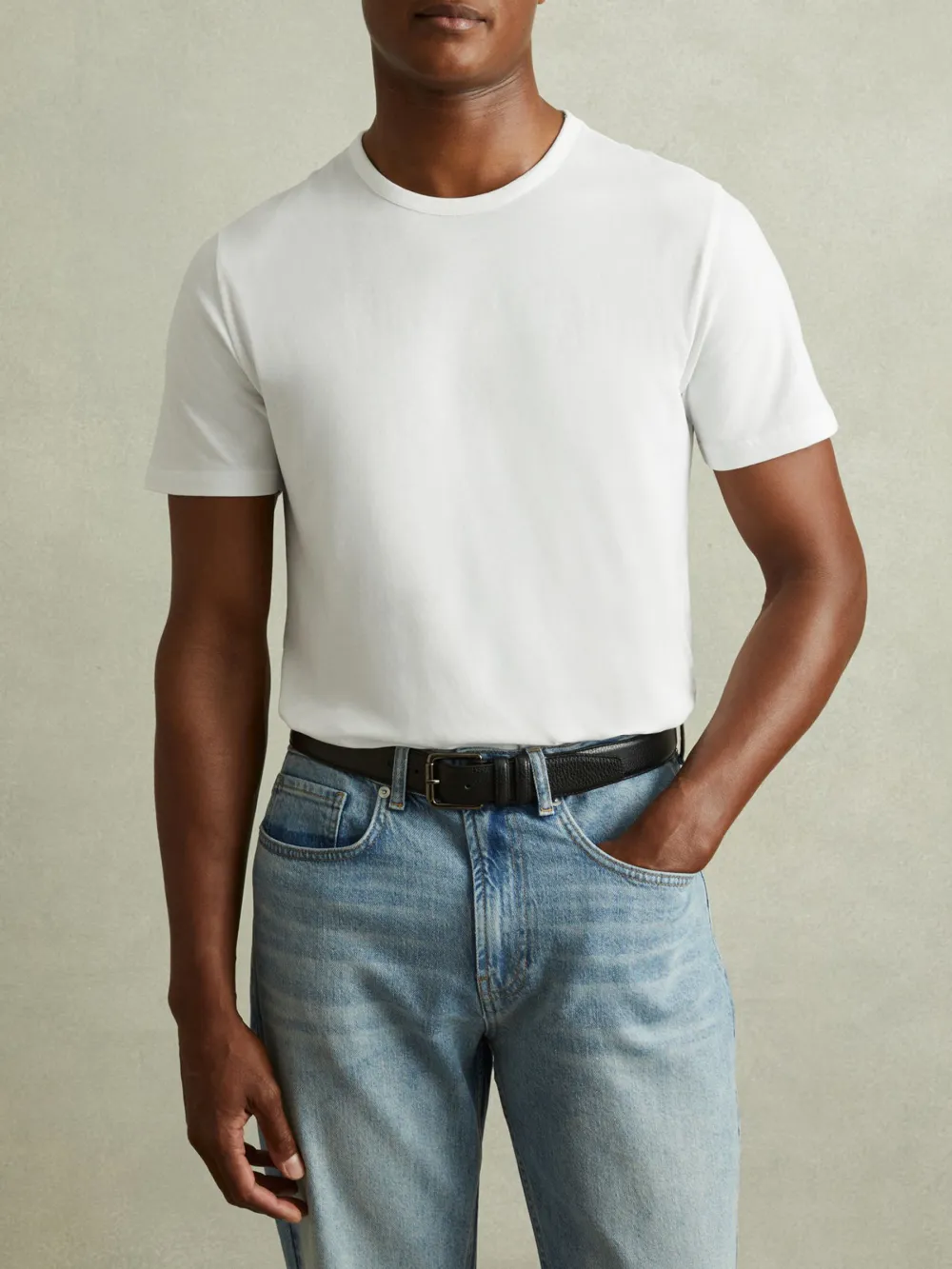 Stretch Lightweight Crew Neck T-Shirt