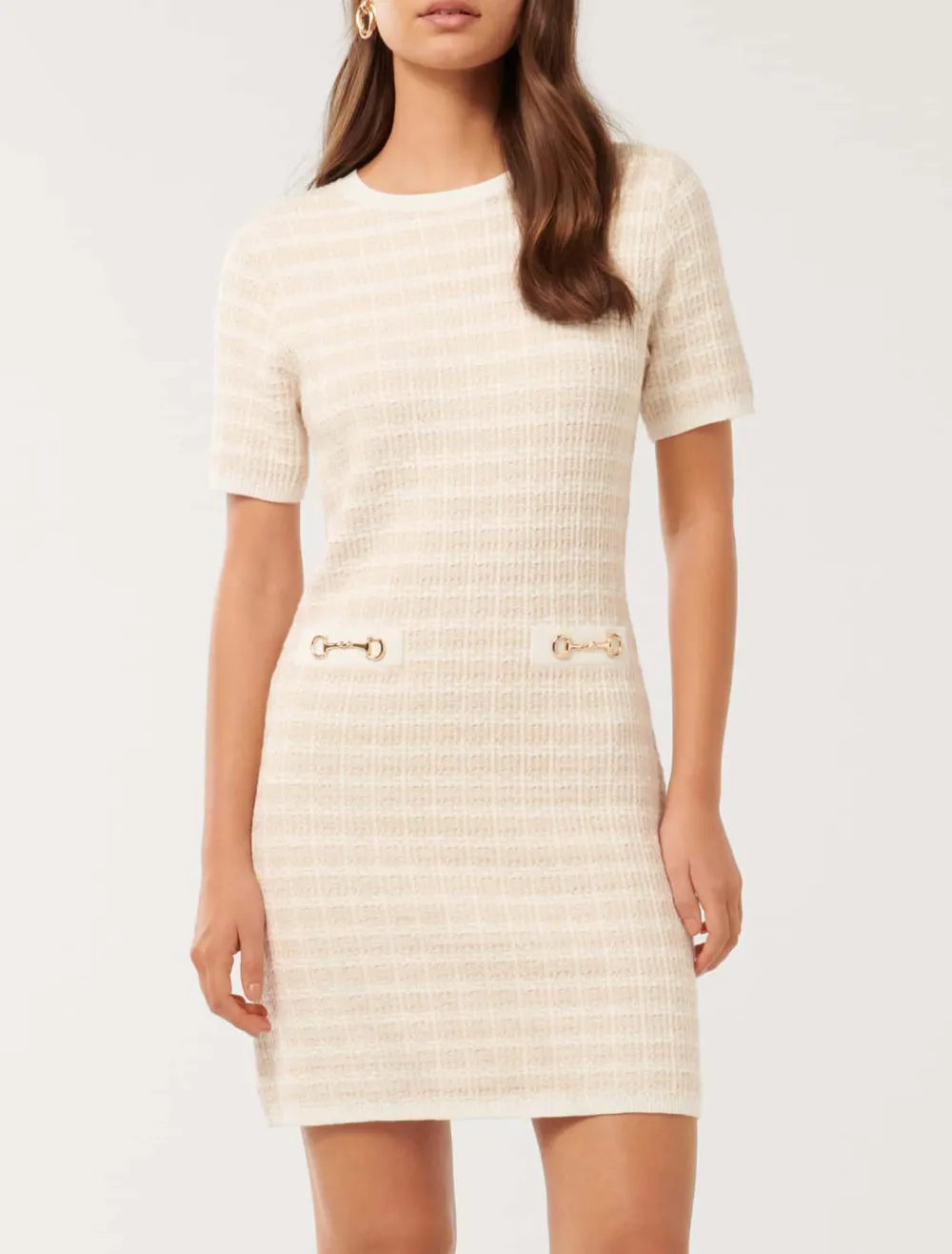Check Mini Dress