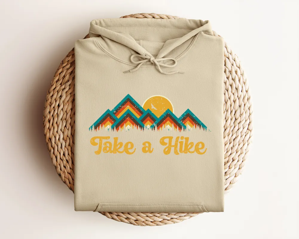 Trail Hike Graphic Pullover Hoodie