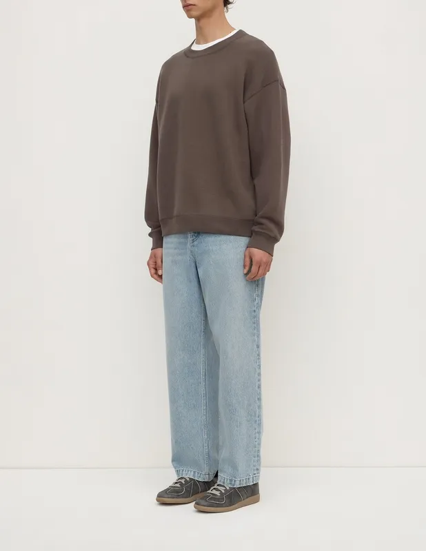 Bark Cotton Fleece Sweatshirt