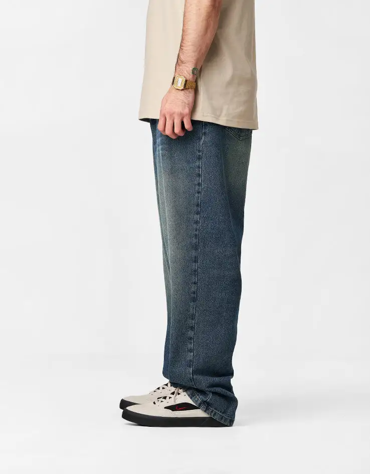 Everyday Washed Baggy Denim Jeans