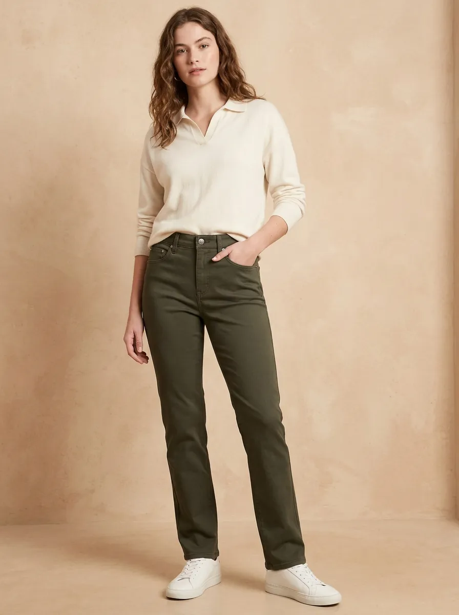 Women's Casual Straight Leg Pants