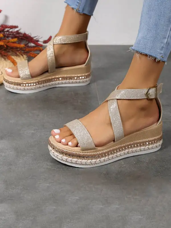 Open-Toe Heeled Sandals