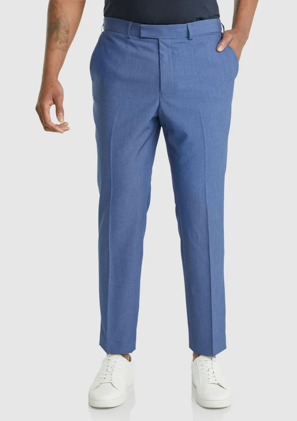 Slim Fit Double Stretch Suit Trousers