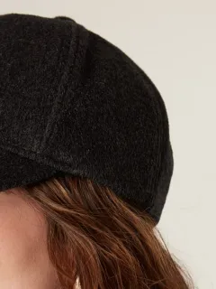 Simple Style Grey Baseball Cap
