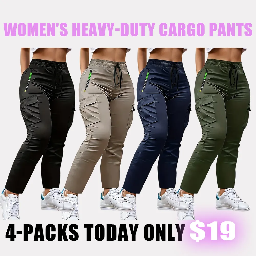 Women's Heavy-Duty Cargo Pants