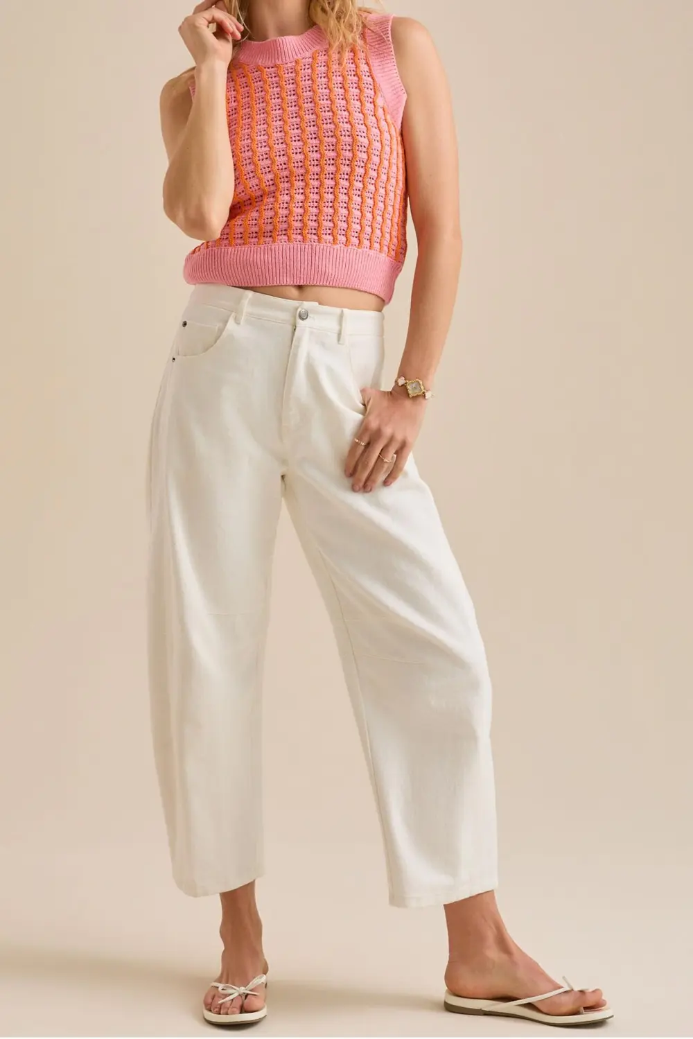 Sleeveless Sweater Vest