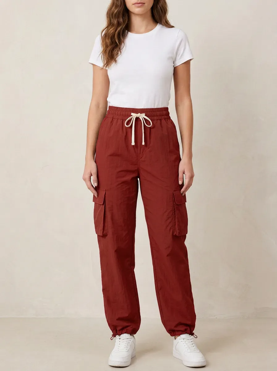 Women's Outdoor Inspired Cargo Graphic Cargo Work Pants
