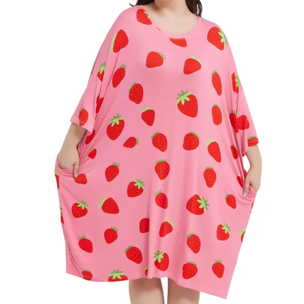 Women's Loose Plus Size Pajamas
