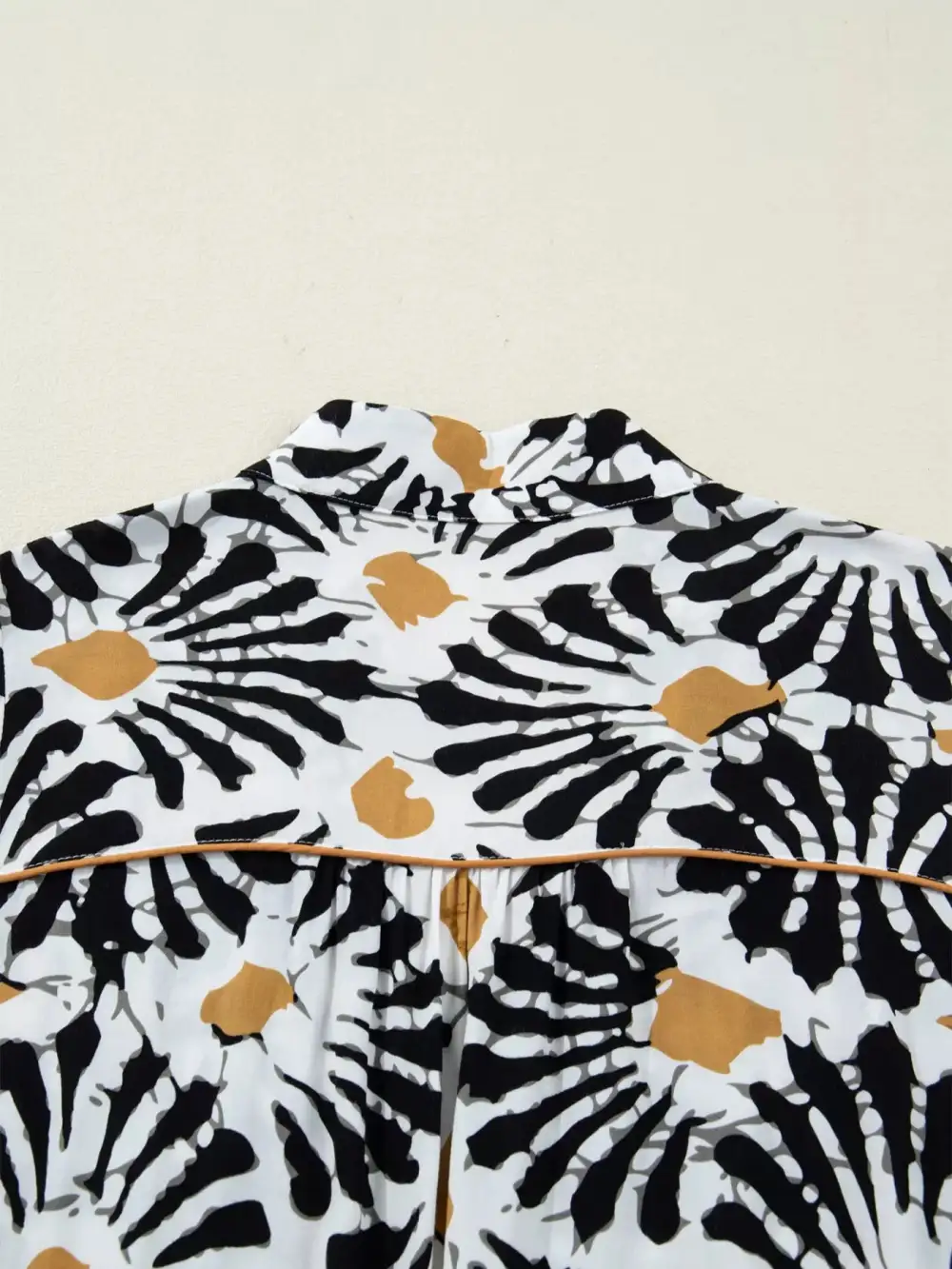 Balanced Detail Floral Abstract Print Dress