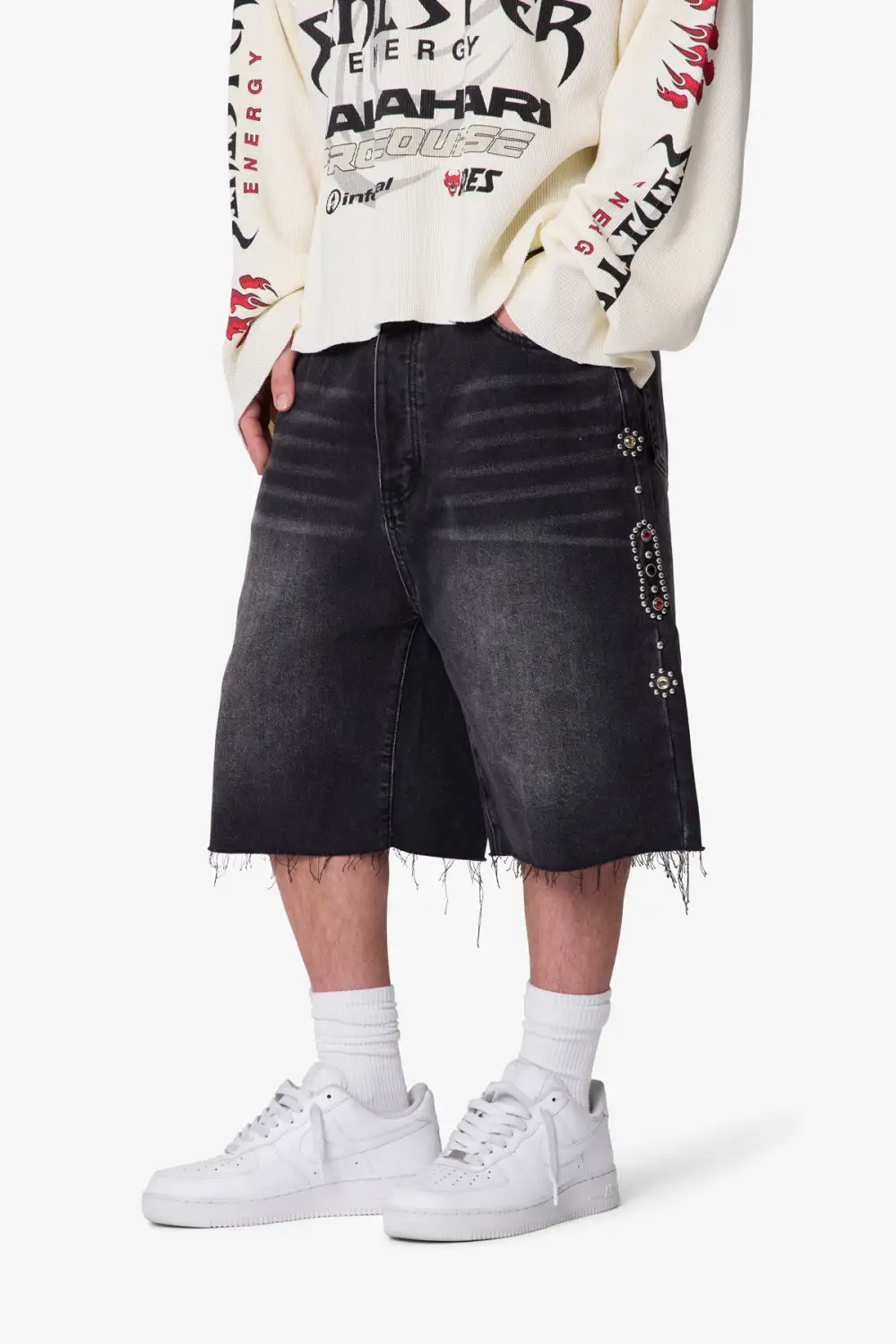 Baggy Denim Shorts