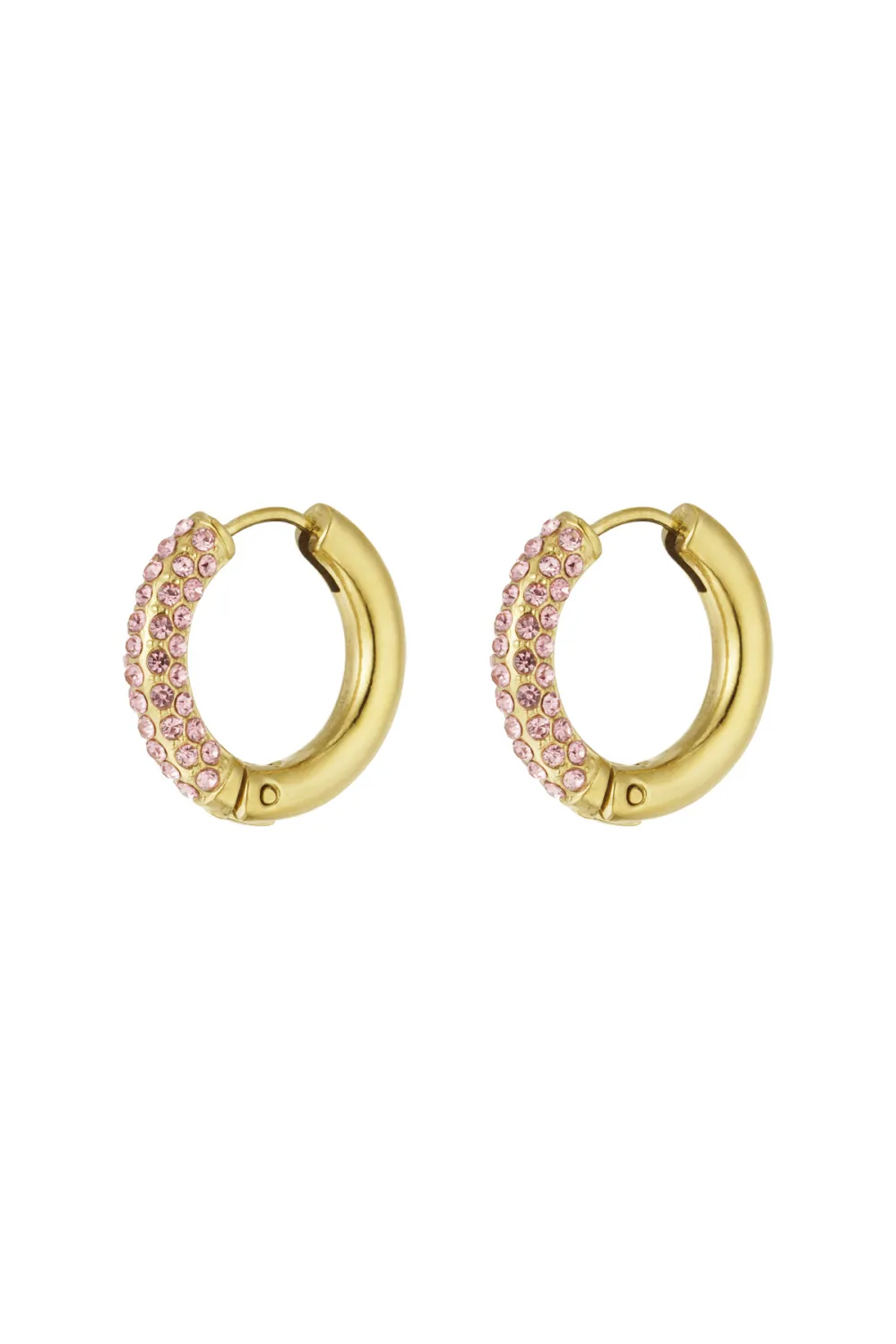 Shimmer Disc Drop Earrings