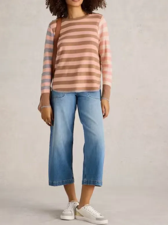 Long Sleeve V-Neck Jumper