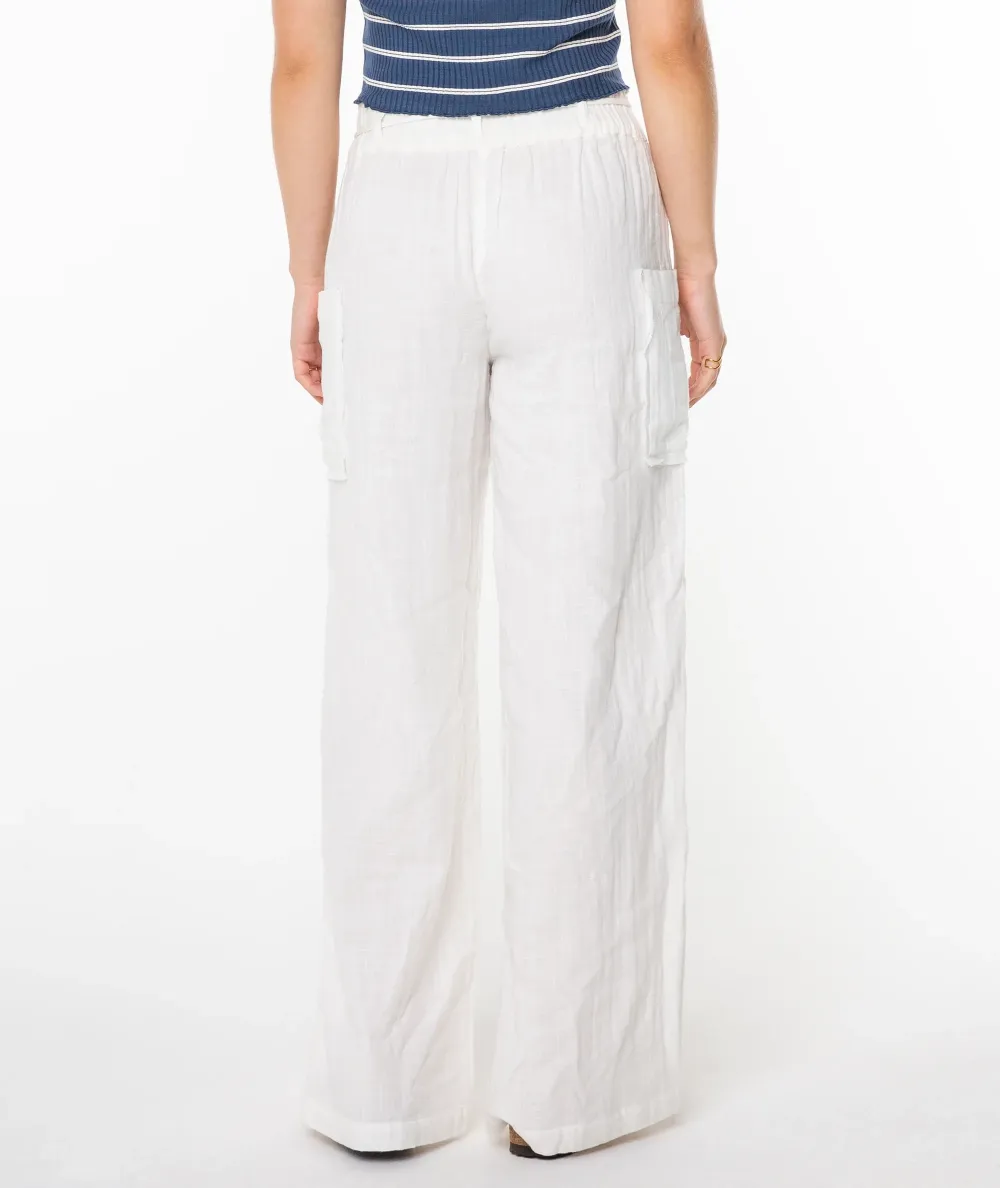 Orange Long Women's Casual Pants