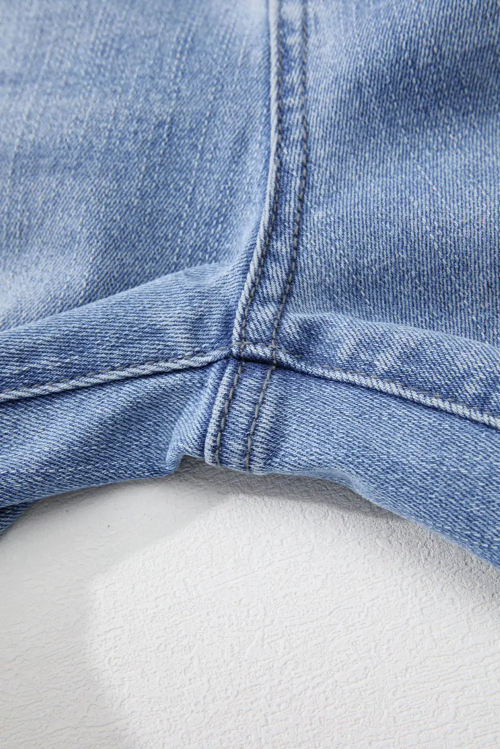 Subtle Texture Relaxed Fit Denim Jeans