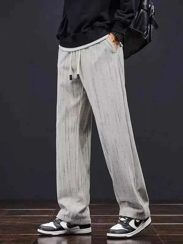 Drawstring Wide Leg Pants